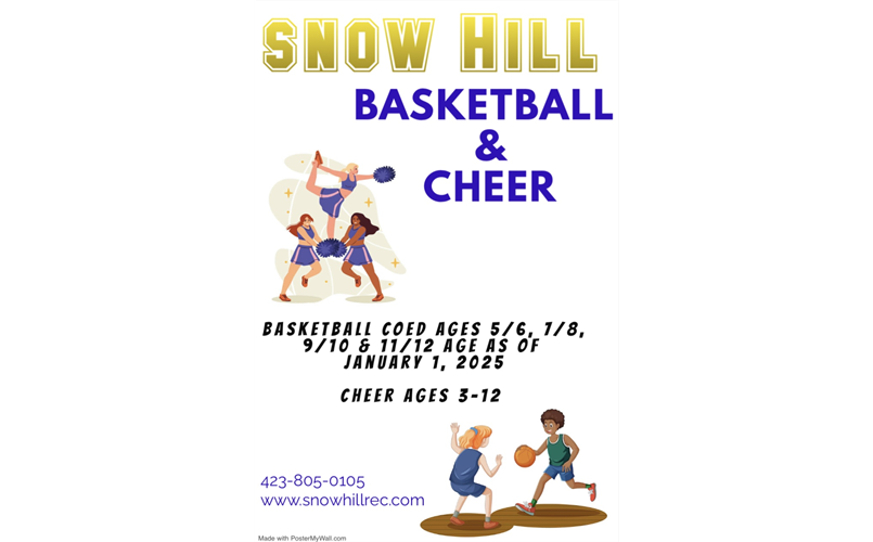 2025 Basketball and Cheer registration